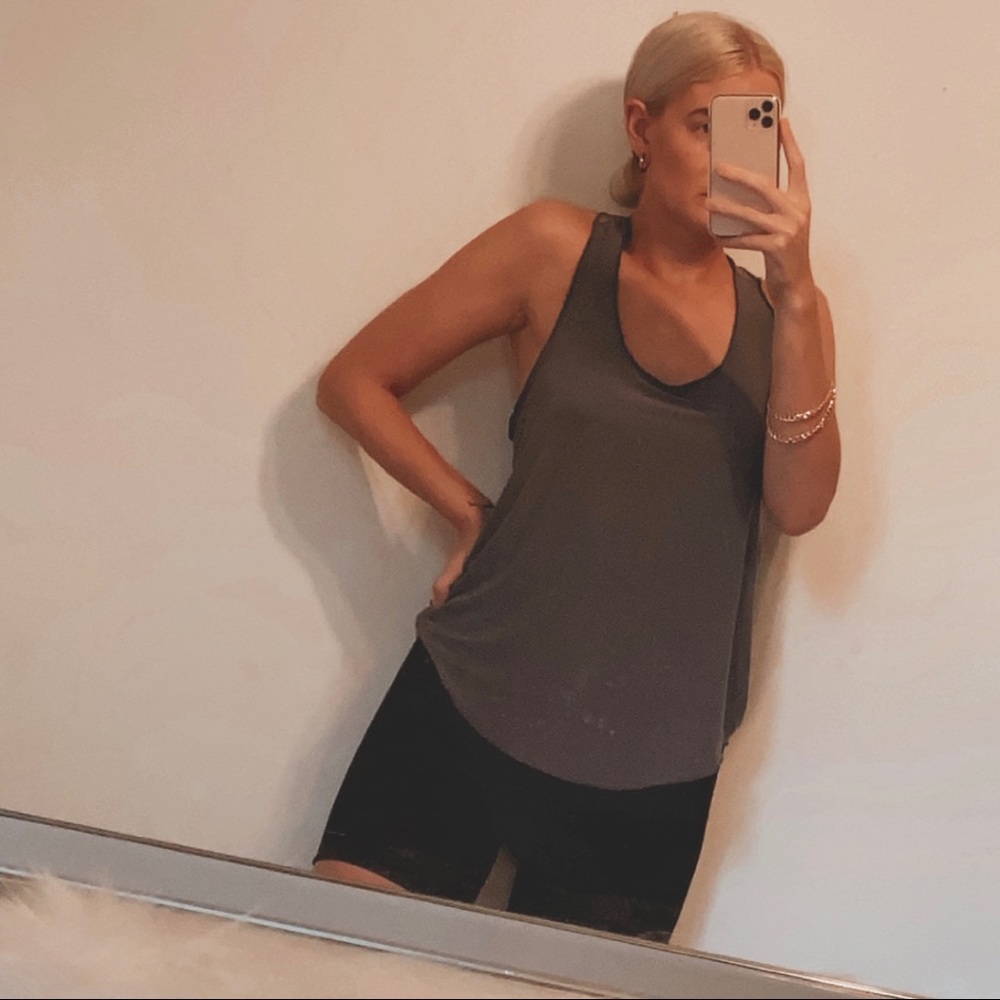 Onzie | Slate Grey Singlet Racerback